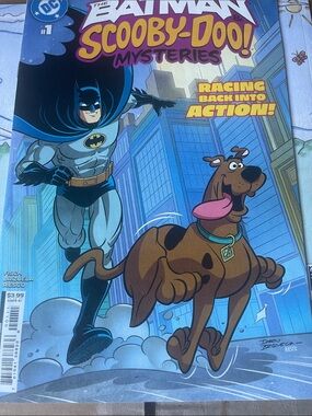 The Batman Scooby-Doo Mysteries Comic - Colorful Cover